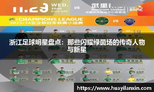 浙江足球明星盘点：那些闪耀绿茵场的传奇人物与新星